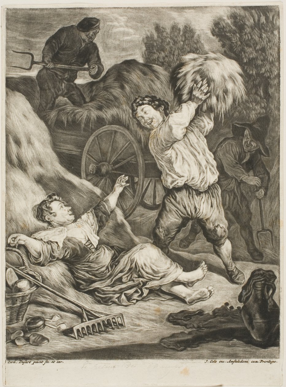 Heinäkuu tekijältä Cornelis Dusart