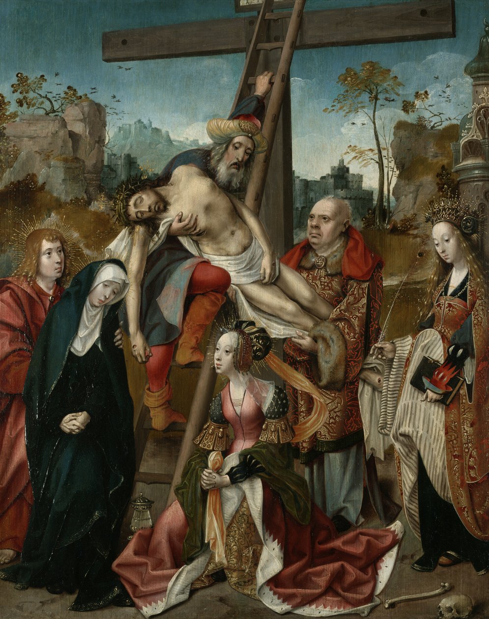 The Deposition, n. 1510–1520 tekijältä Cornelis Engelbrechtsen