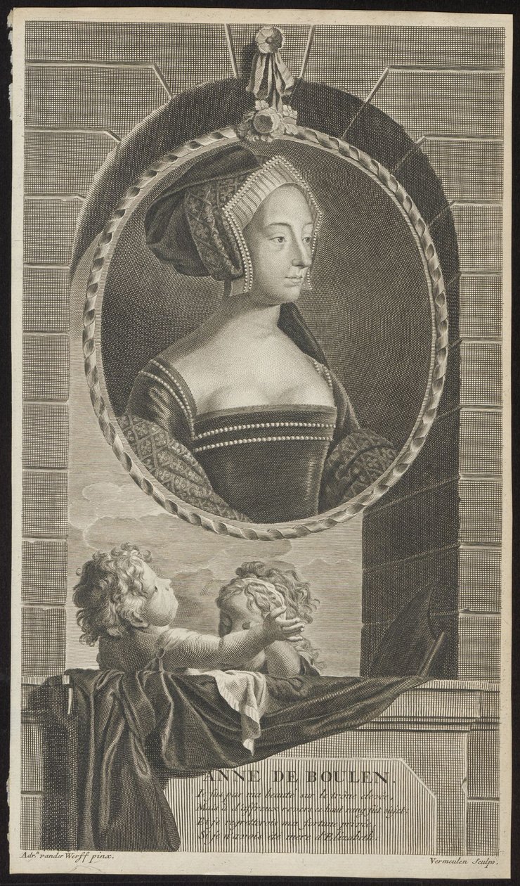 Anne Boleyn, 1697 tekijältä Cornelis Martinus Vermeulen