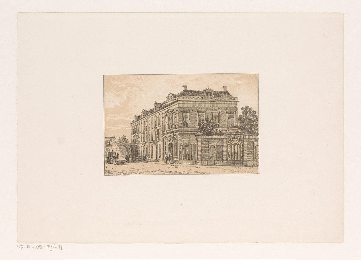 1700-luvun kortteli tekijältä Cornelis Springer (possibly)