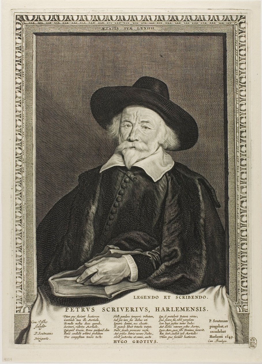 Peter Scriverius tekijältä Cornelis Visscher