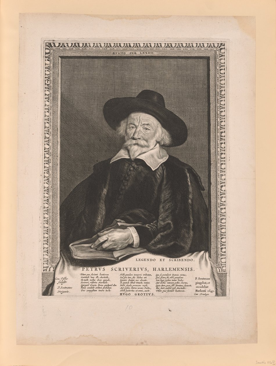 Peter Scriverius tekijältä Cornelis Visscher