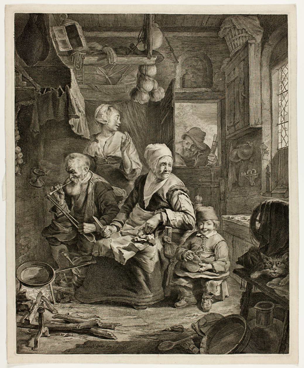 Pannukakkunainen tekijältä Cornelis Visscher