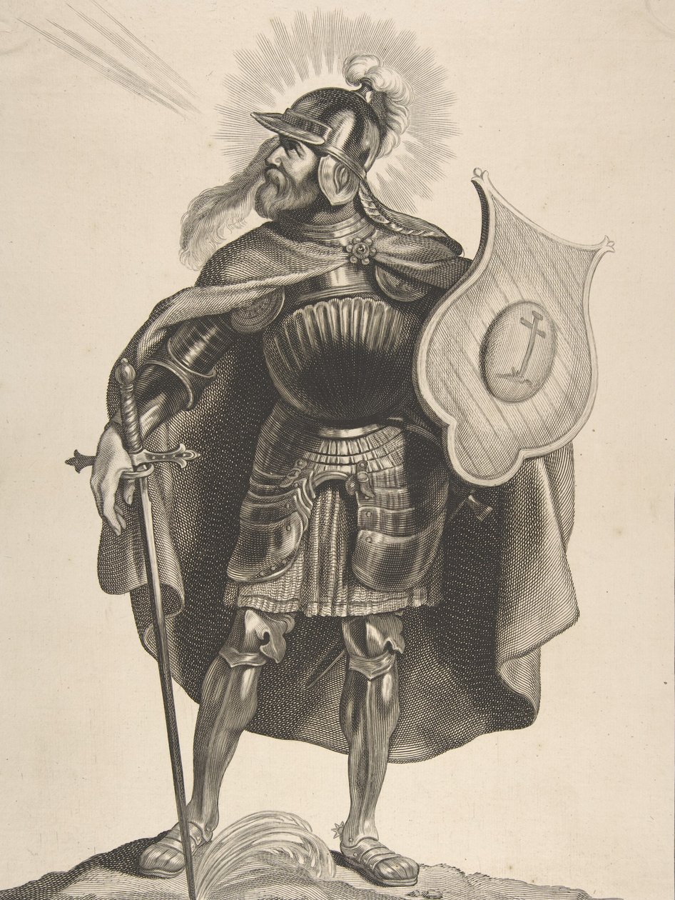 St. Gangulphus, 1650. tekijältä Cornelis de Visscher