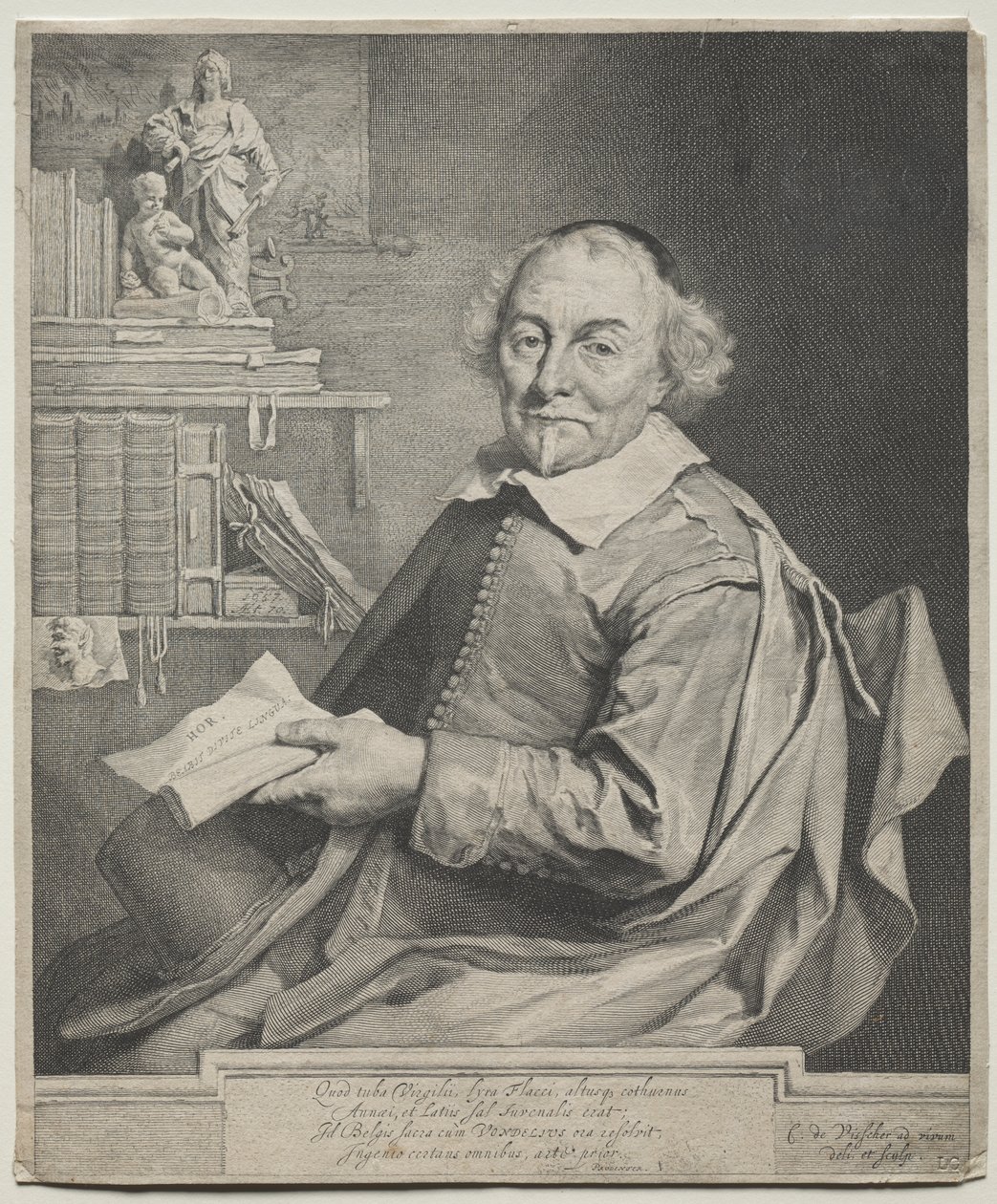 Vondel tekijältä Cornelis de Visscher