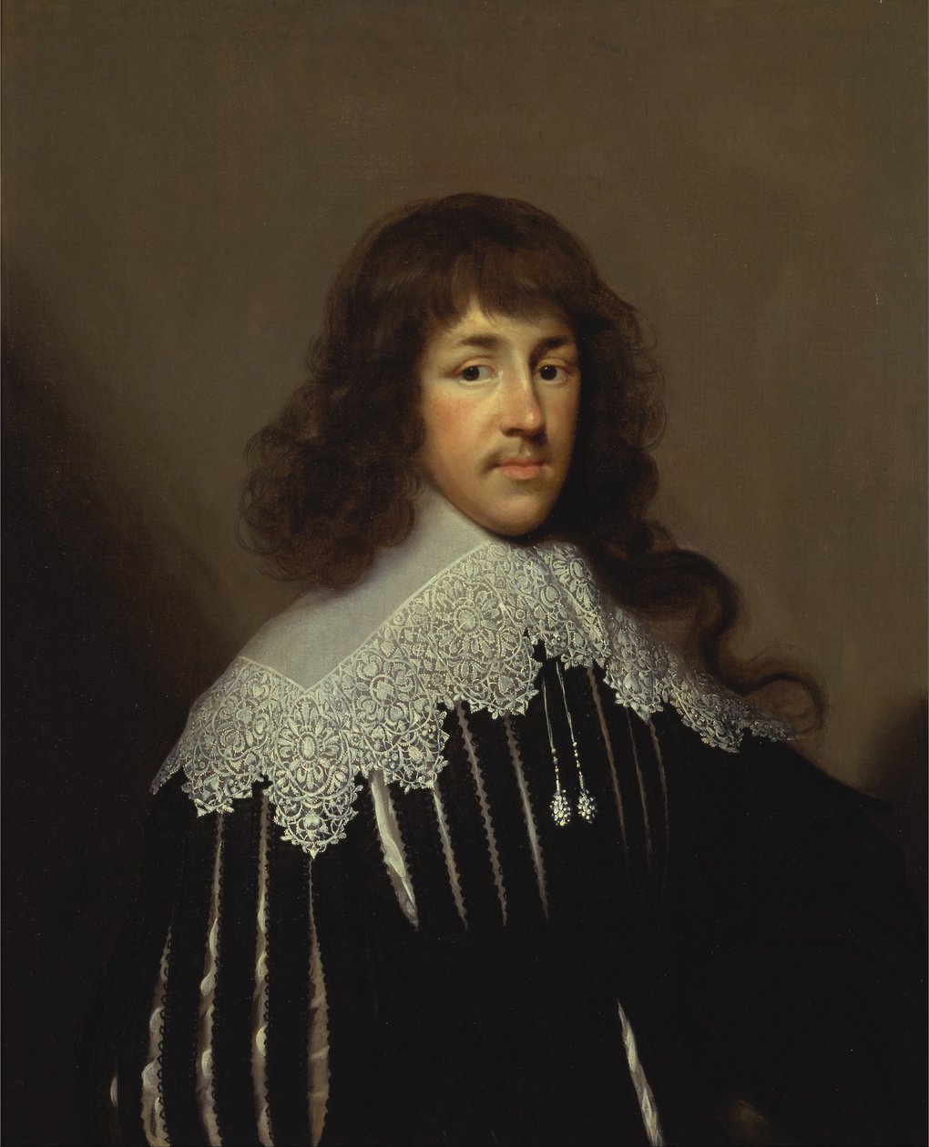 Muotokuva miehestä, luultavasti sir Francis Godolphin tekijältä Cornelius I Johnson
