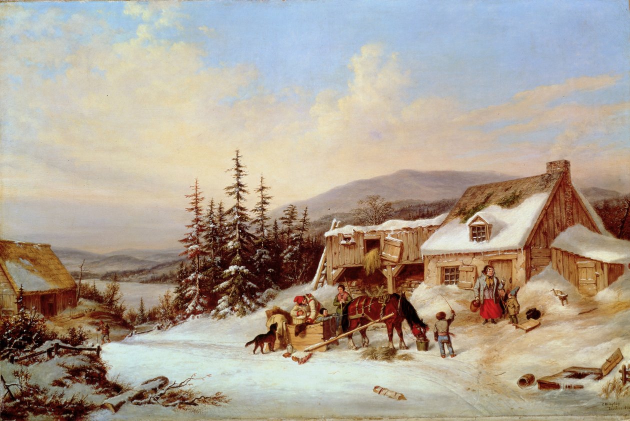 Quebec tekijältä Cornelius Krieghoff