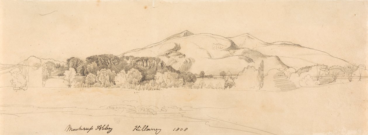 Muckross Abbey, Killarney tekijältä Cornelius Varley