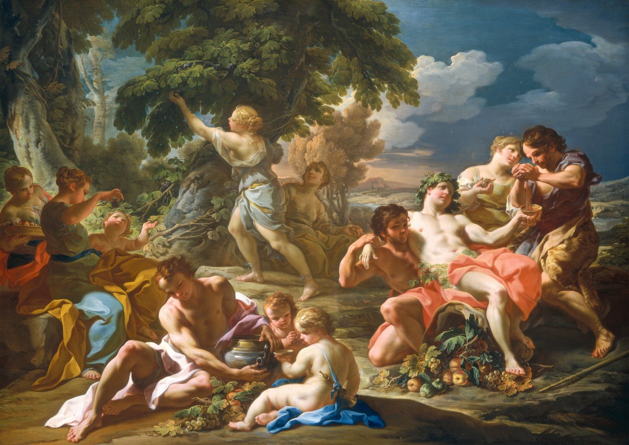 Syksy, c. 17401750. tekijältä Corrado Giaquinto