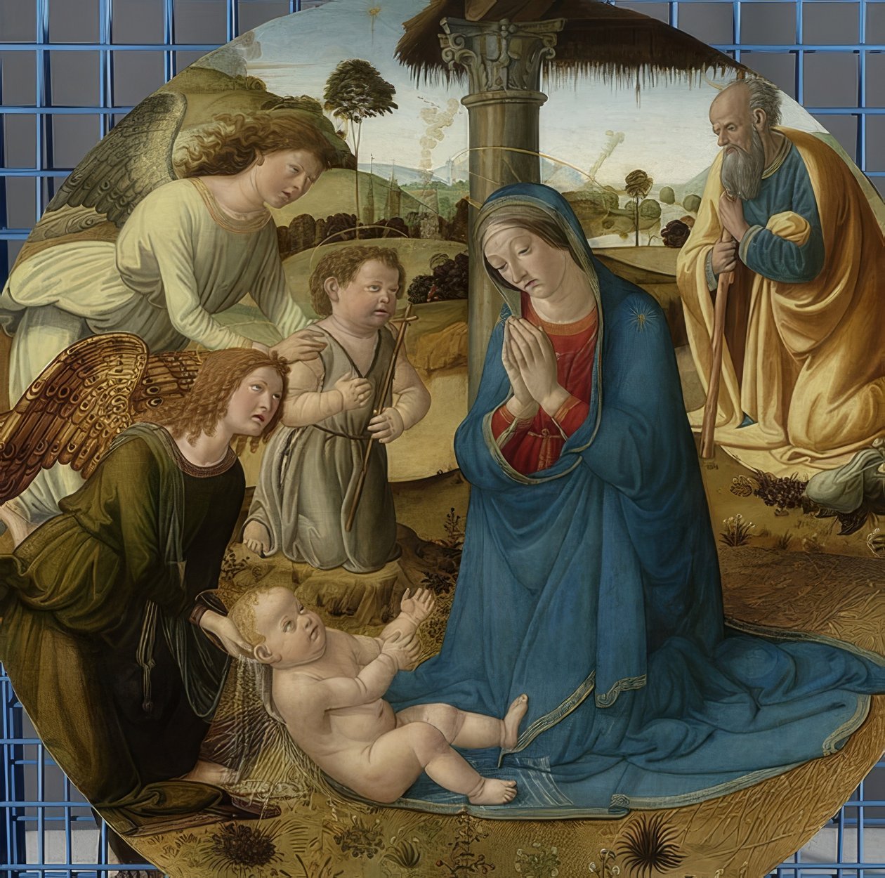 Lapsen ihailu. 1485-1507 tekijältä Cosimo Rosselli
