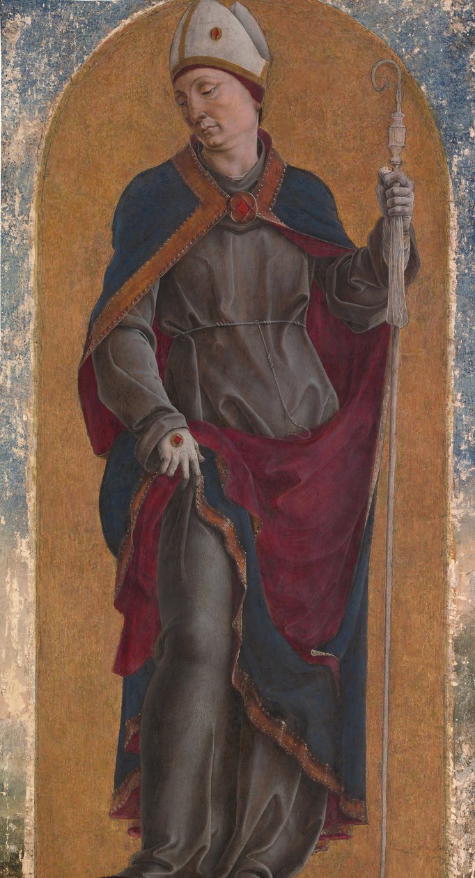 Saint Louis Toulouse, 1484. tekijältä Cosmè Tura