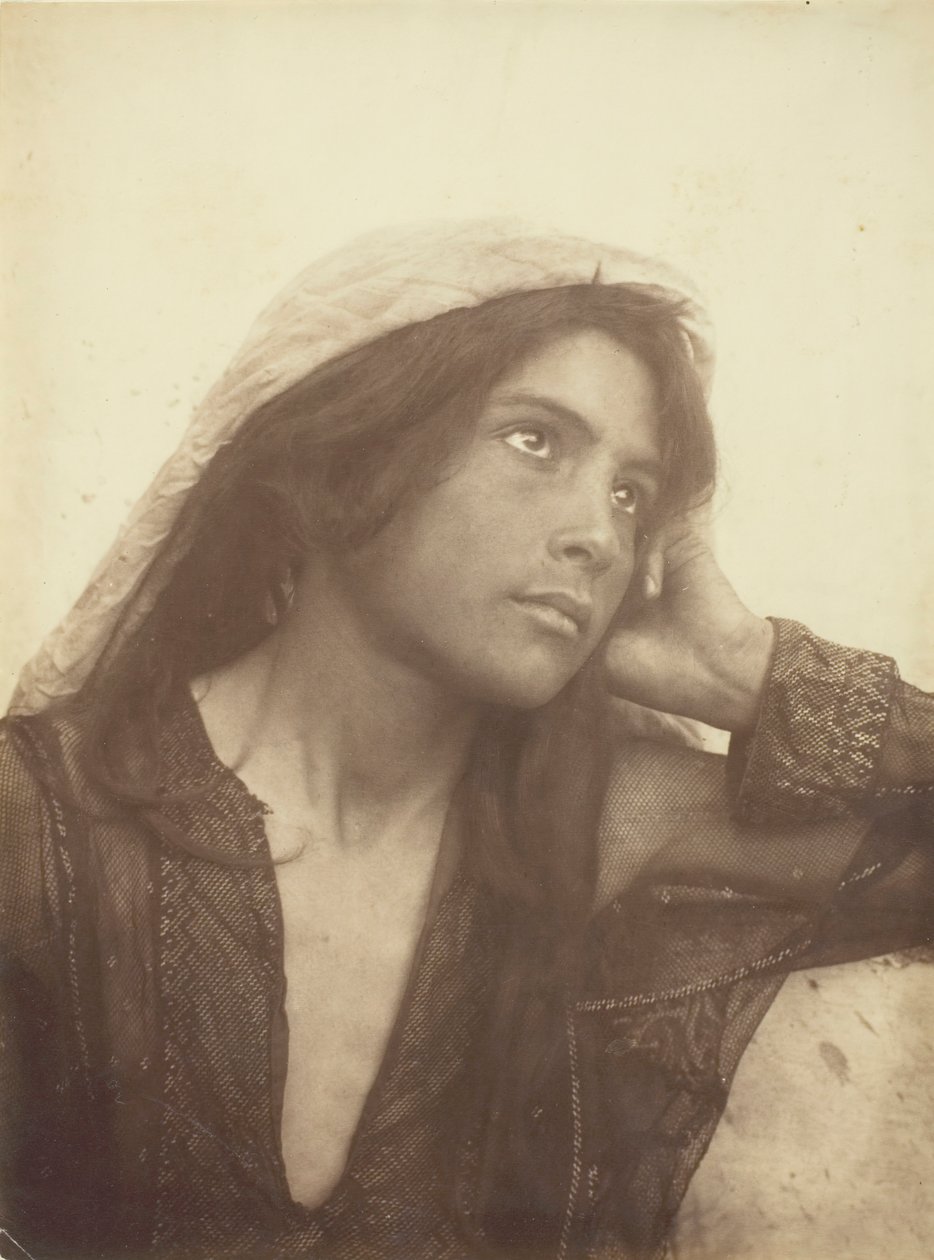 Nimetön [nuori nainen], n. 1890. tekijältä Count Wilhelm von Gloeden