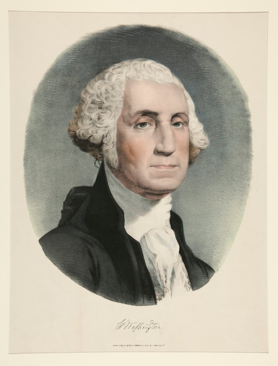 Mennä. Washington tekijältä Currier and Ives