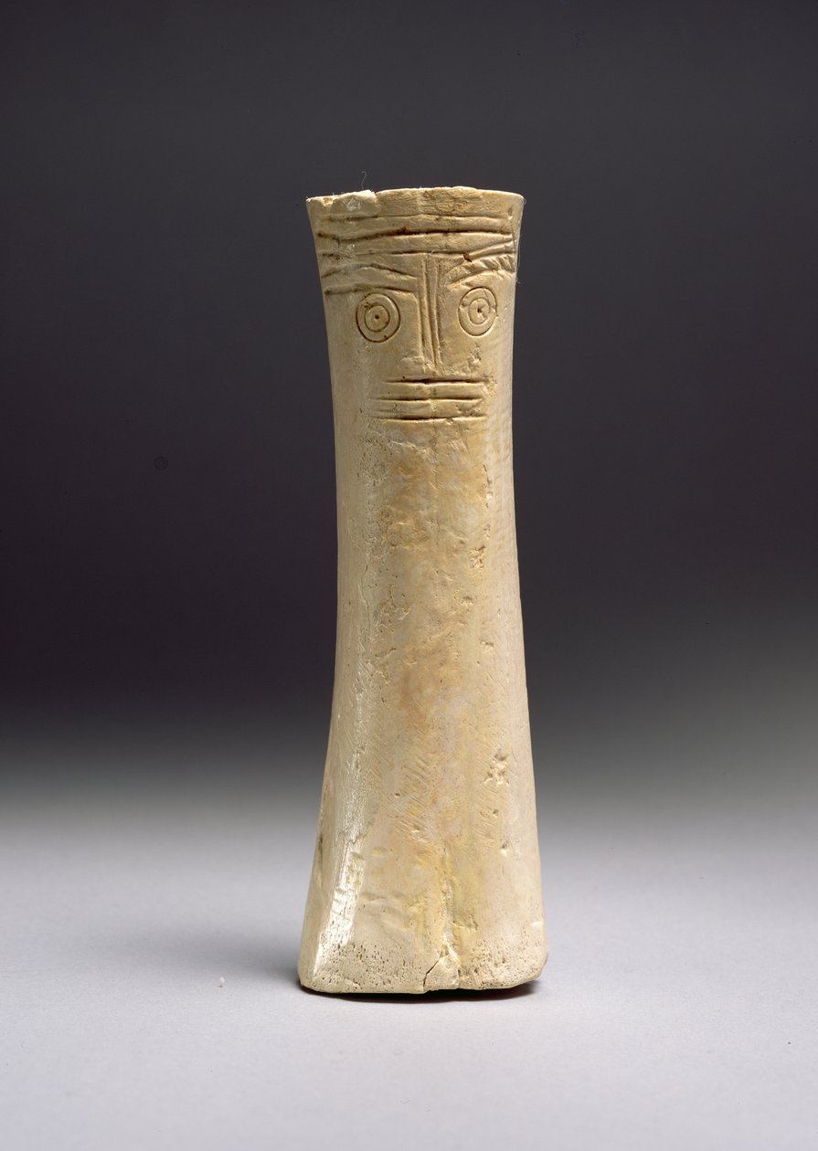 Veistetty hahmo, varhainen pronssikausi, 2700-1900 eKr. (luu) tekijältä Cypriot