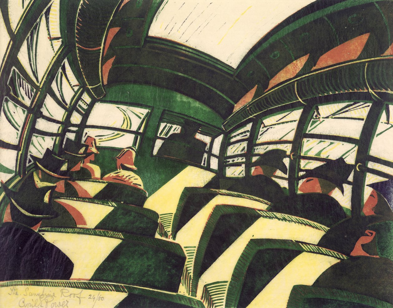 The Sunshine Roof, n.1934 (litho) tekijältä Cyril Edward Power