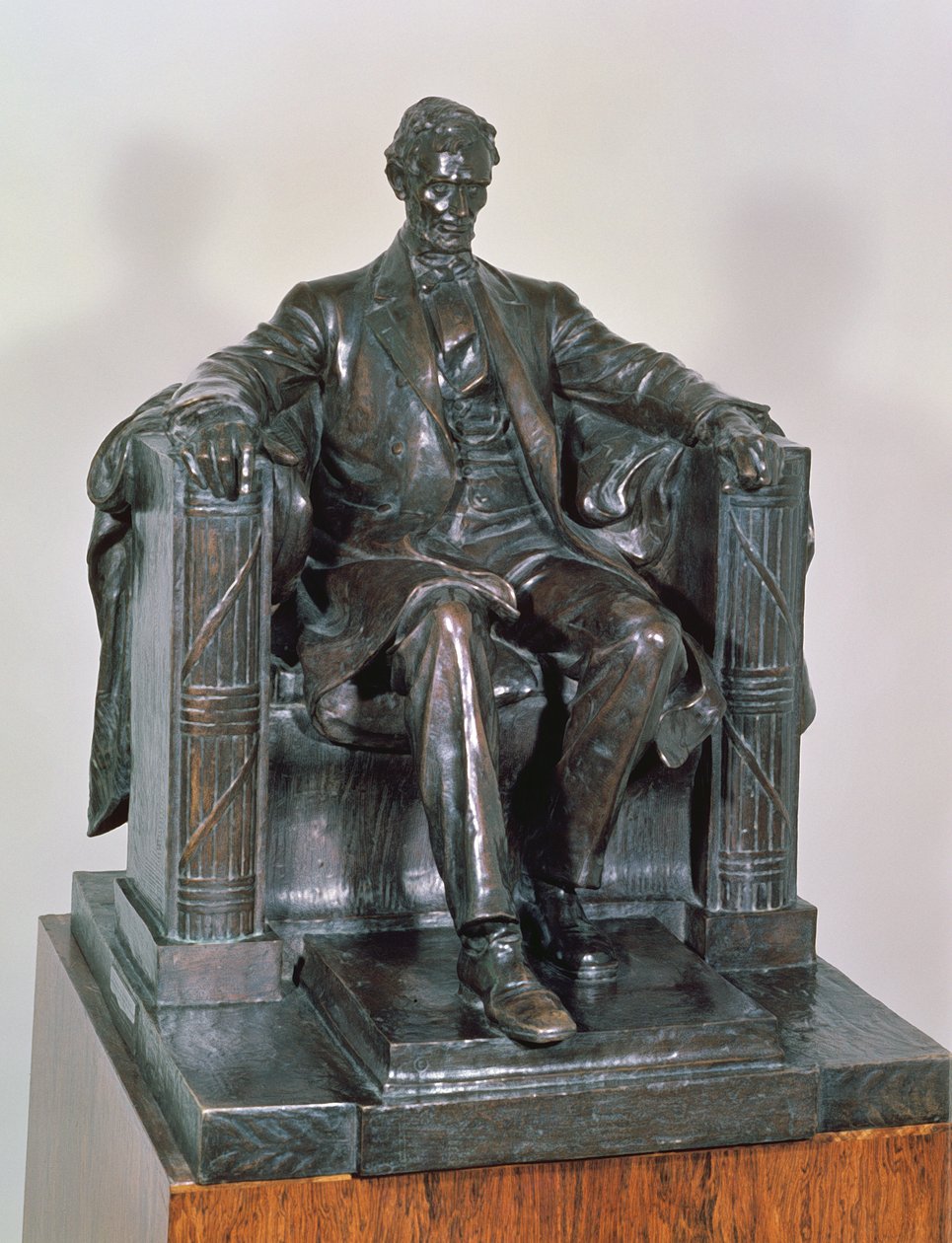 Abraham Lincoln, 1920-luku (pronssi) tekijältä Daniel Chester French