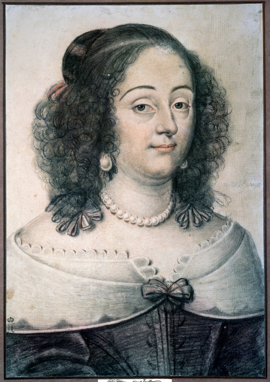 "Naisen muotokuva", 1640. tekijältä Daniel Dumonstier