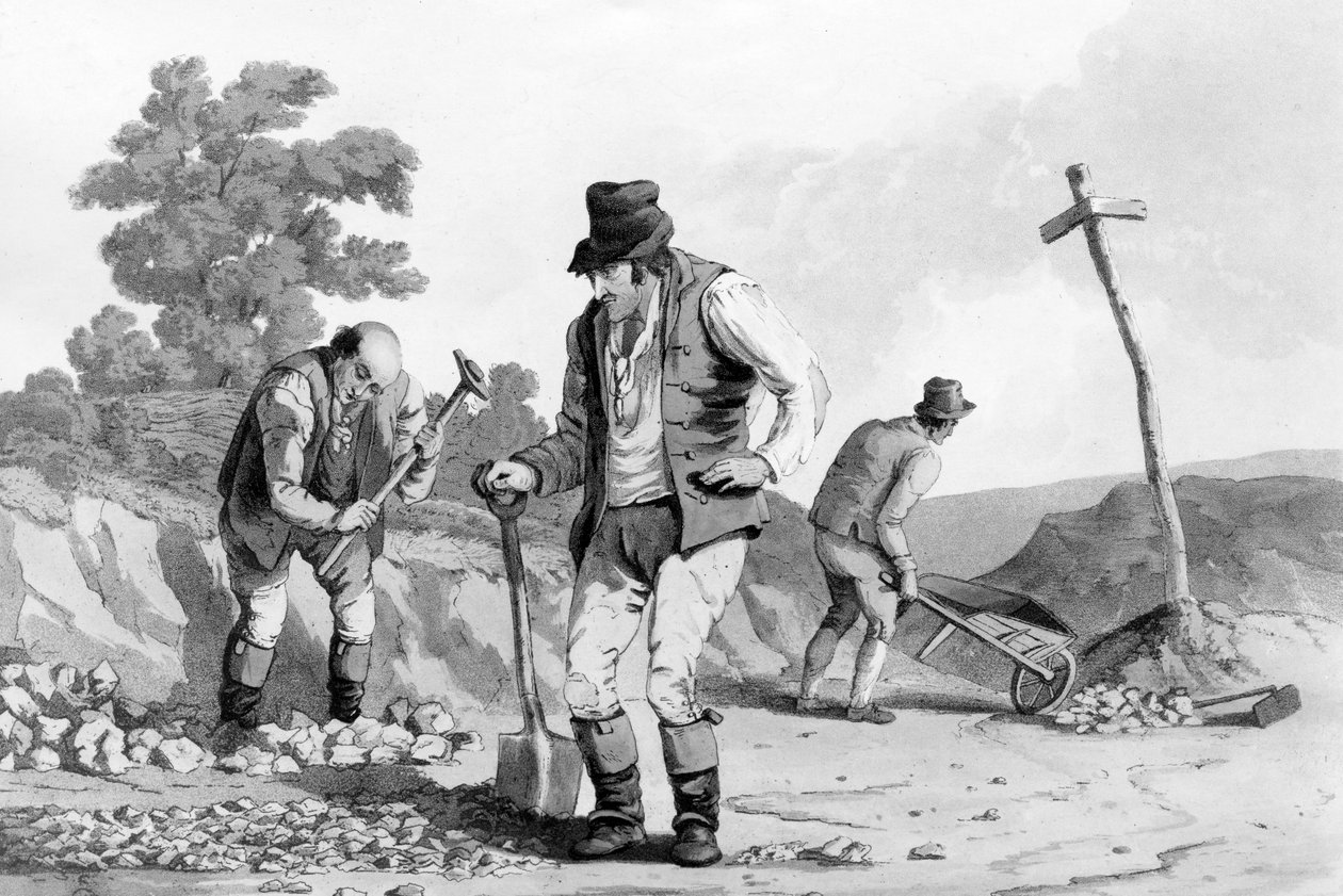 Road Manders, 1812 tekijältä Daniel Havell