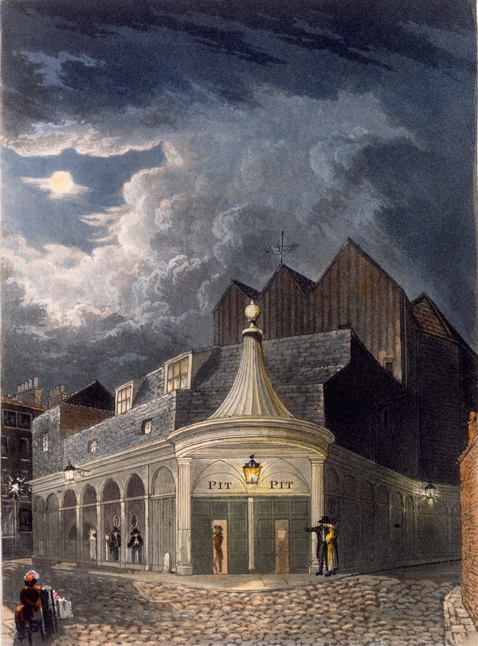 Olympiateatteri, 1826 tekijältä Daniel Havell