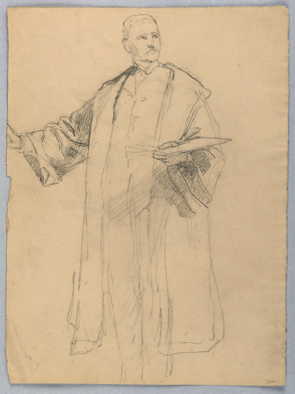 Tutkimus "Titian Showing tekijältä Daniel Huntington