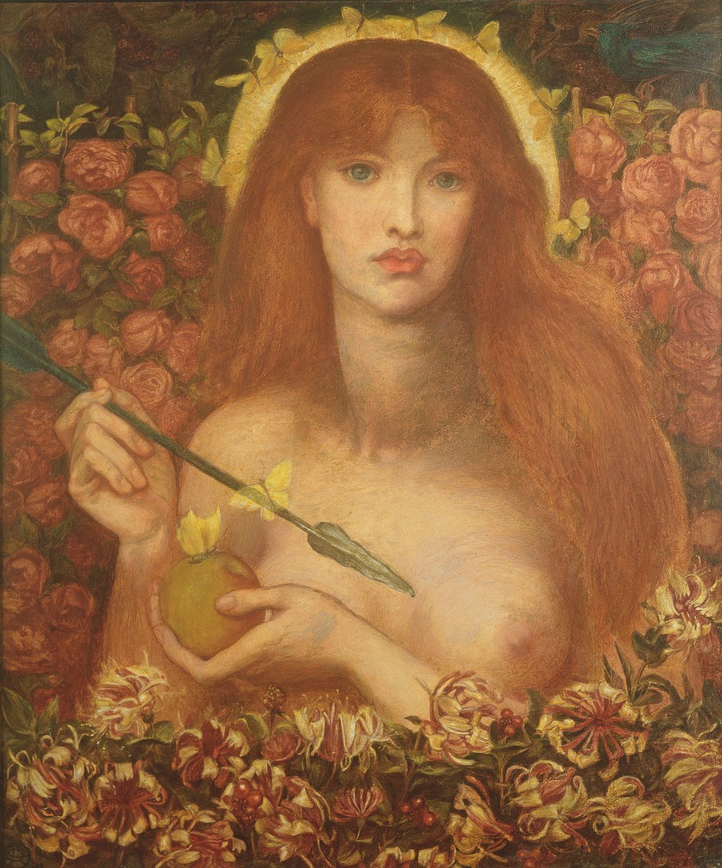 Venus Verticordia, 1868 (katso myös 11103) tekijältä Dante Gabriel Charles Rossetti