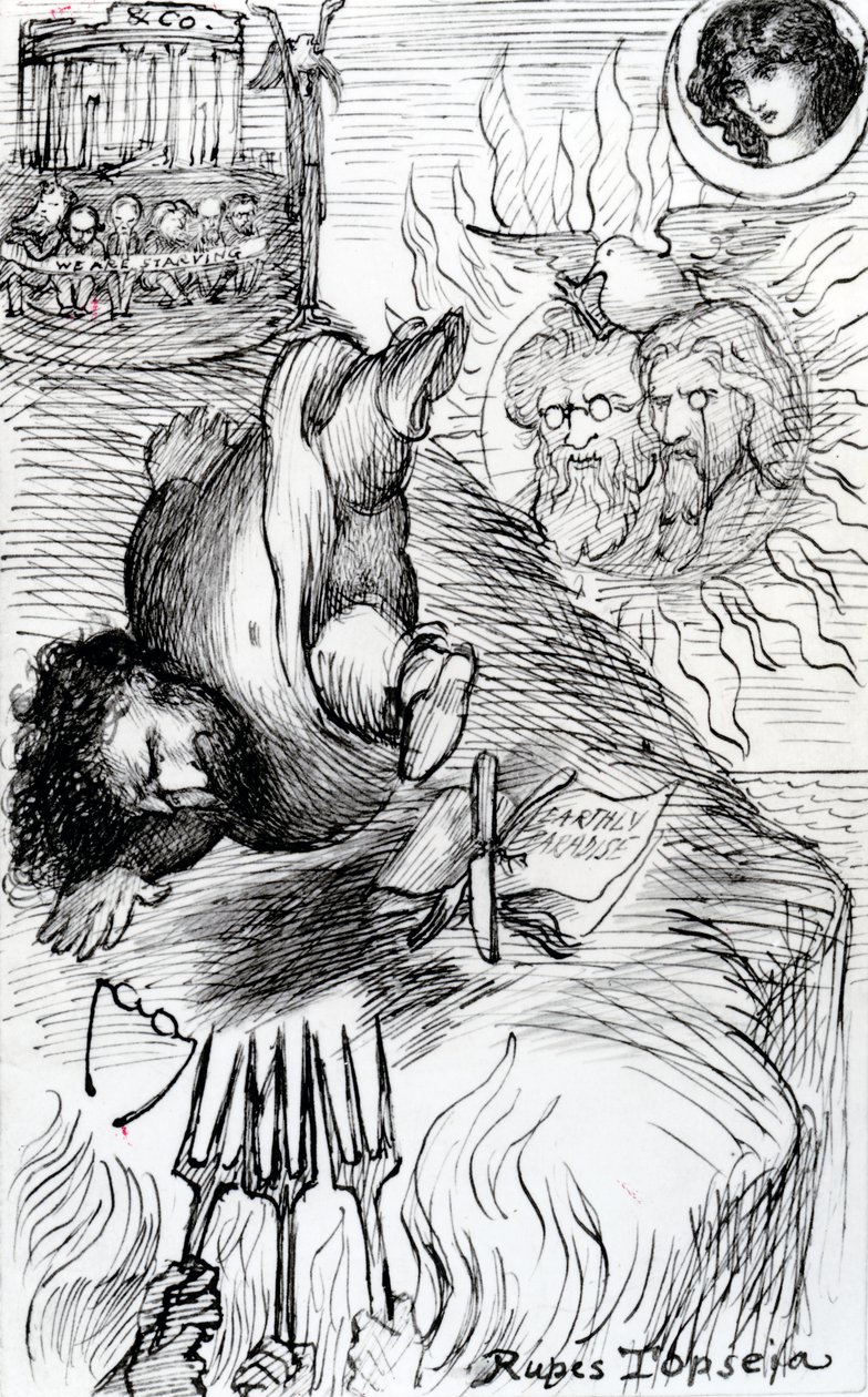 Rupes Topseia, 1874 finn tekijältä Dante Gabriel Charles Rossetti