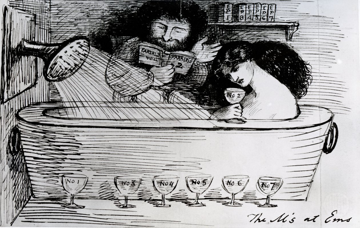M:t Emsissä, 1869 tekijältä Dante Gabriel Charles Rossetti