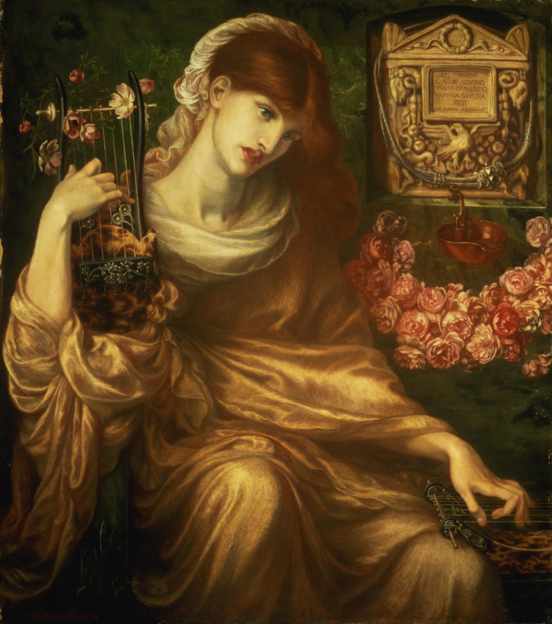 Roomalainen leski tekijältä Dante Gabriel Charles Rossetti