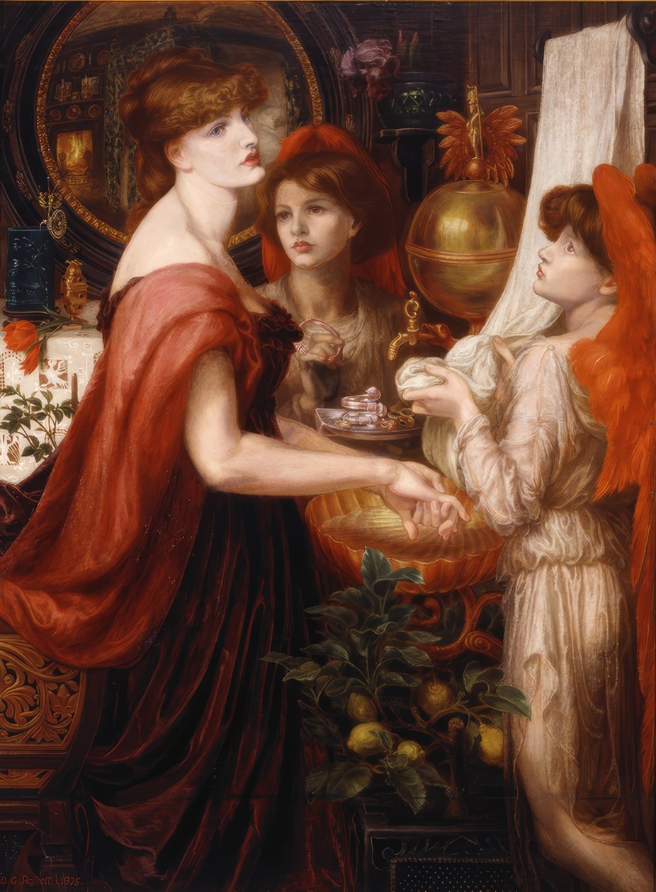 Kaunis käsi tekijältä Dante Gabriel Rossetti