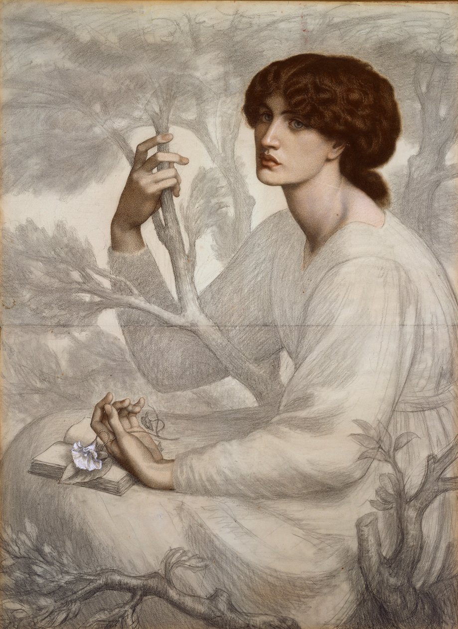 Päivän unelma, 1800-luvun loppu tekijältä Dante Gabriel Rossetti