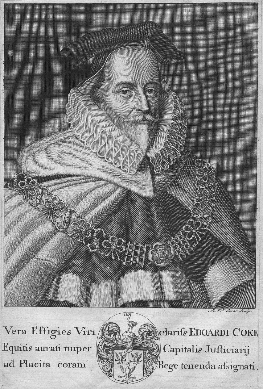 Sir Edward Coke tekijältä David Loggan