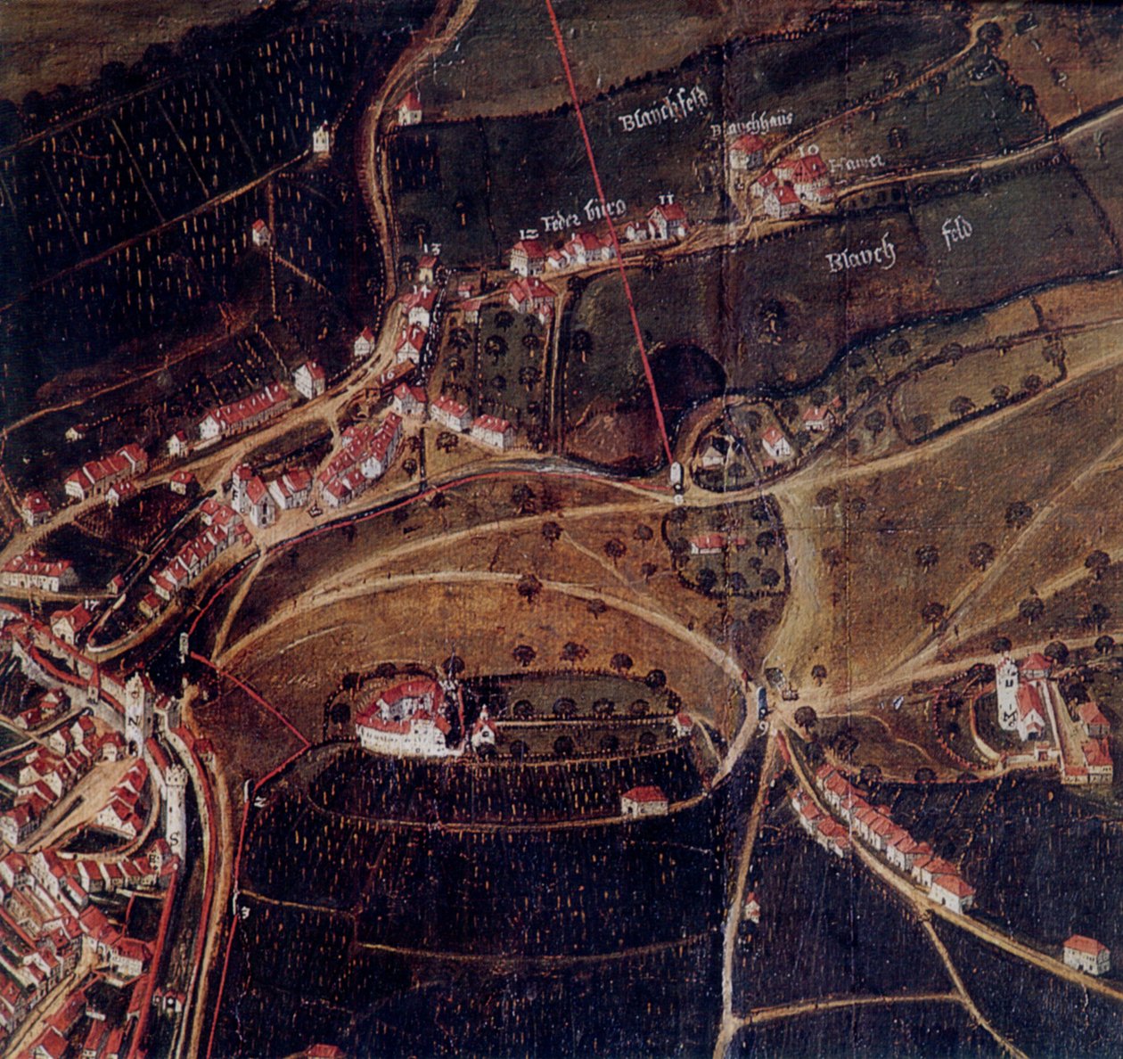 Vorstadt Ölschwang, Veitsburg tekijältä David Mieser