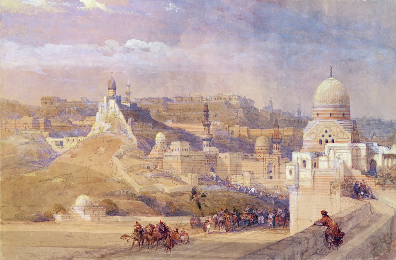 Kairon linnoitus, Mehmet Alin asuinpaikka, 1842-49 tekijältä David Roberts