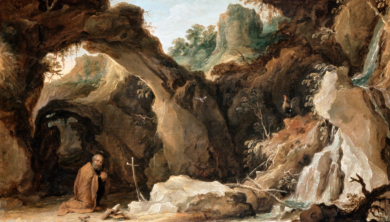Pyhä Pietari katumuksessa tekijältä David Teniers the Younger