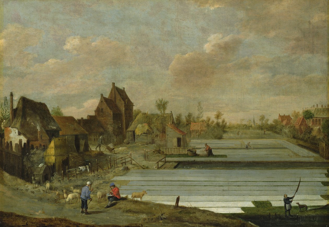The Bleachery tekijältä David Teniers the Younger