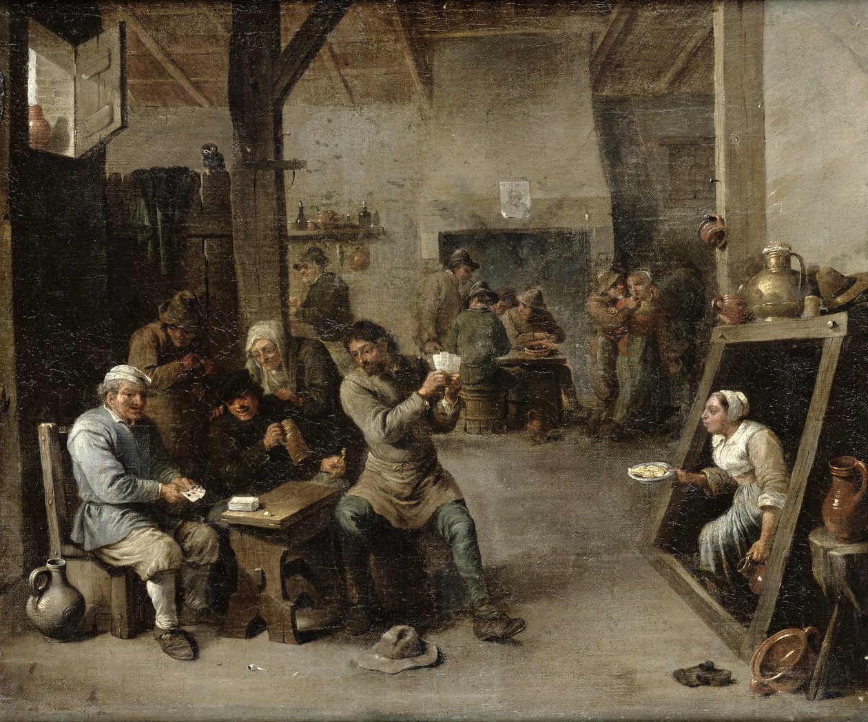 Kortinpelaajat tekijältä David Teniers the Younger