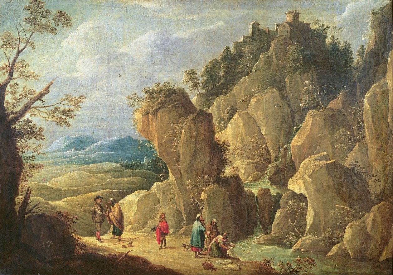 Mustalaiset tekijältä David Teniers the Younger