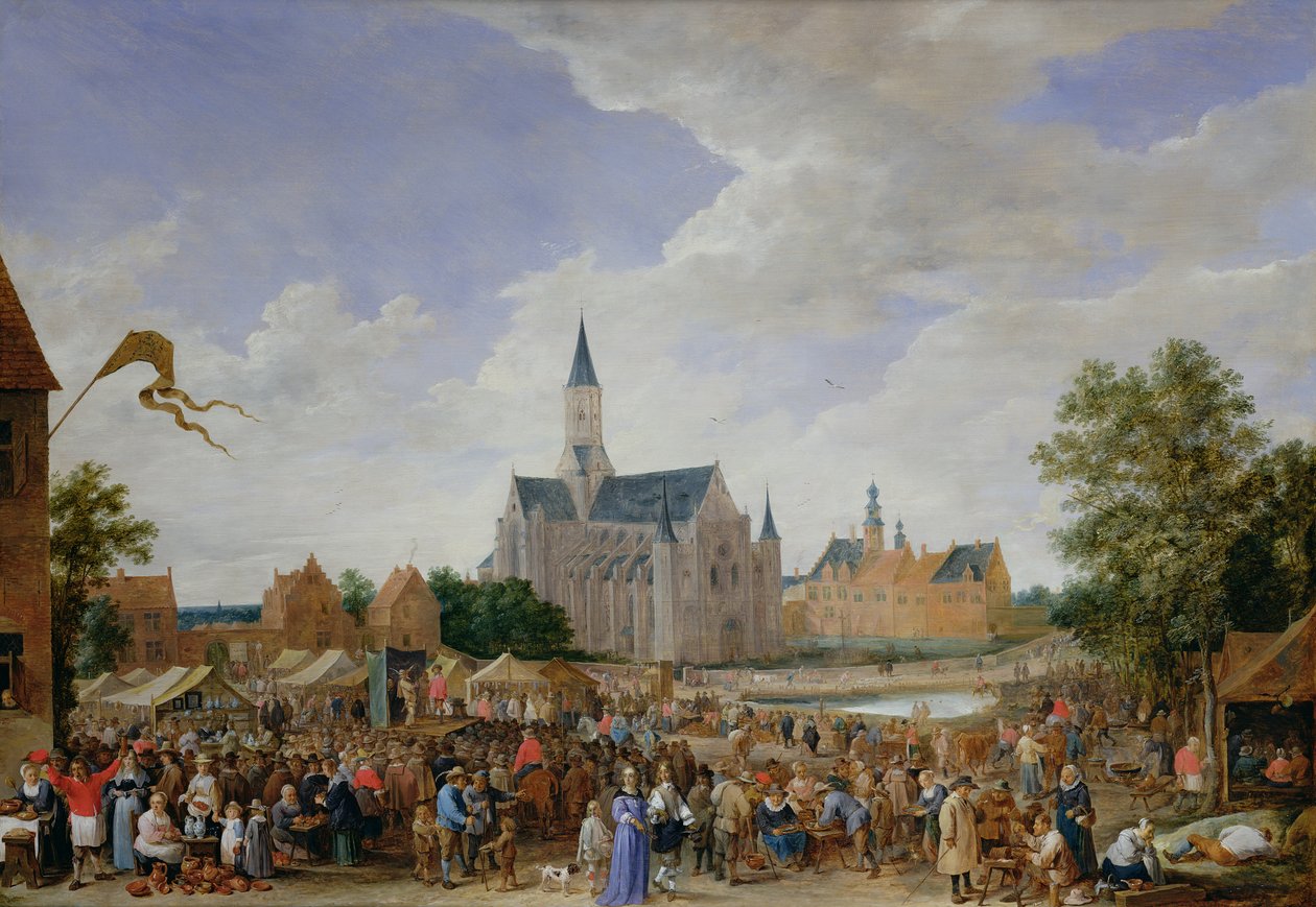 Potters-messut Gentissä tekijältä David Teniers the Younger