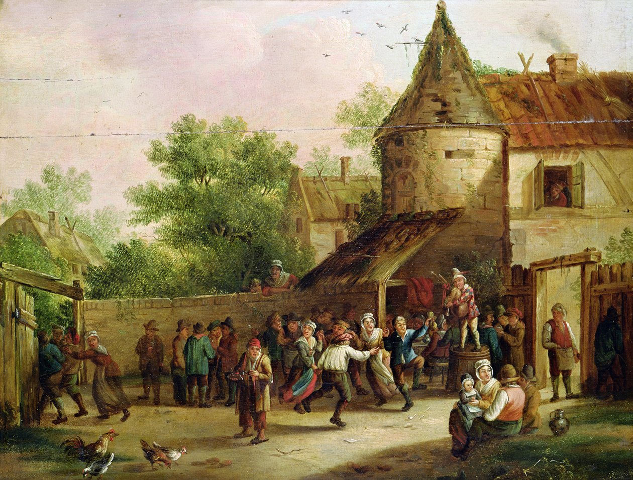 Kyläjuhlat tekijältä David Teniers the Younger
