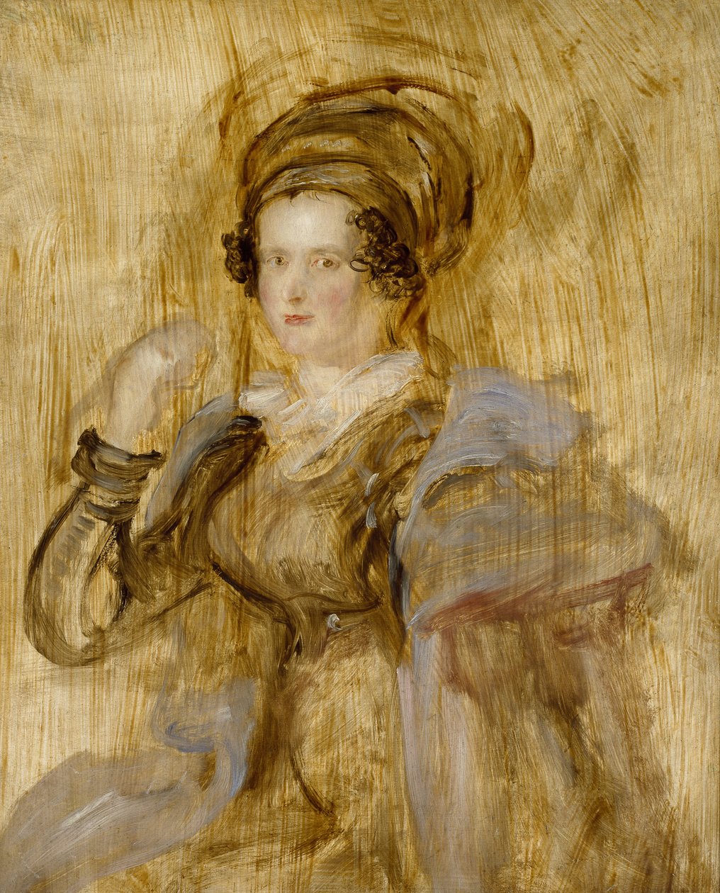 Marian, Lady Chalcottin muotokuva, 1800-luku tekijältä David Wilkie