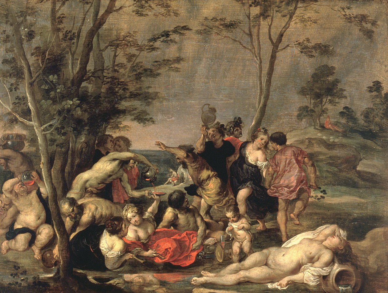 Bacchanal tekijältä David Teniers the Elder