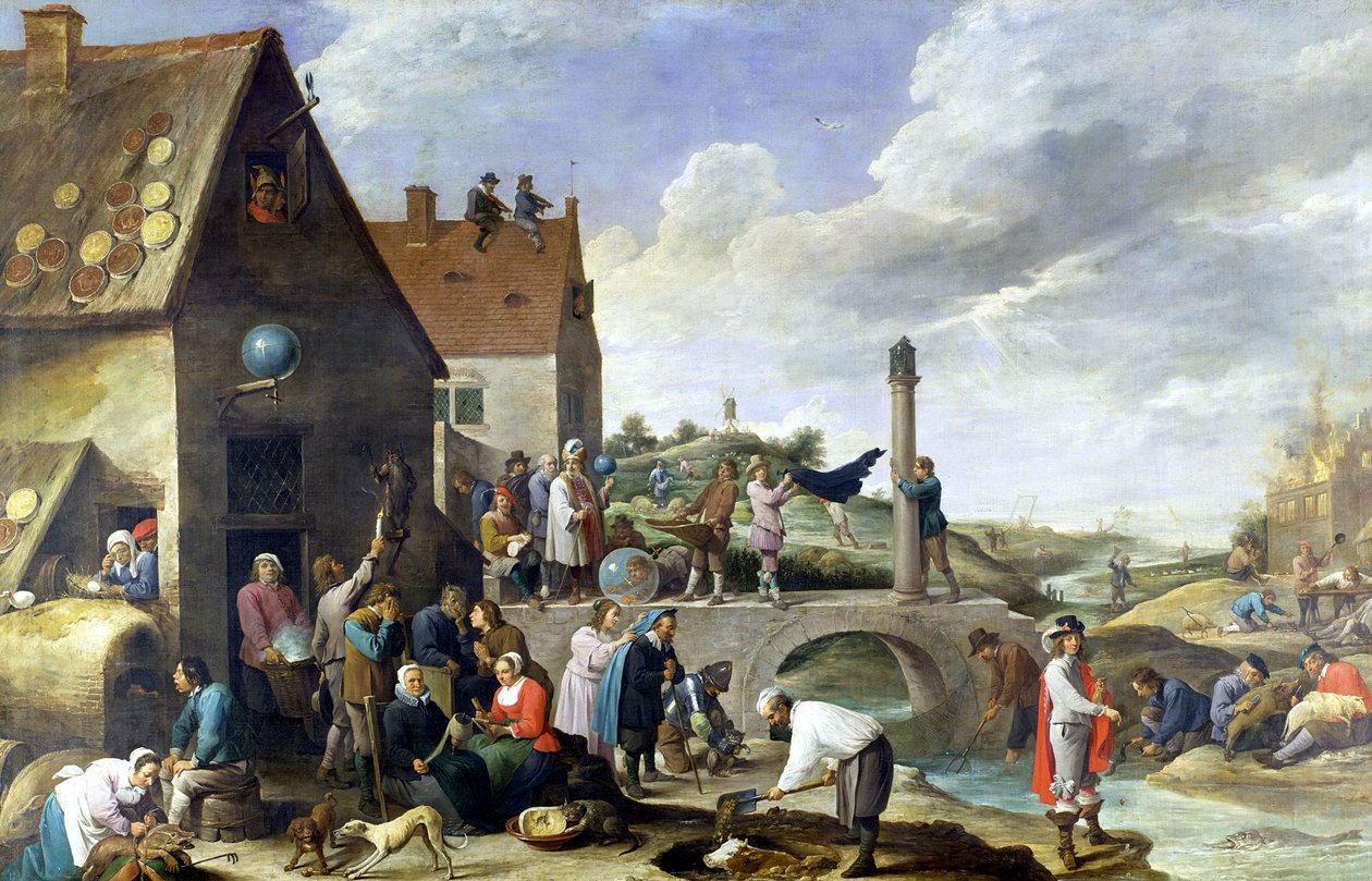 Sananlaskut tekijältä David Teniers the Younger