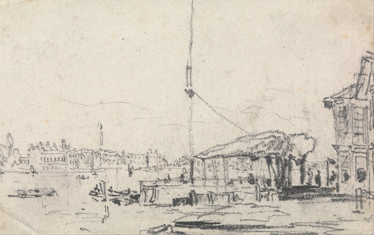 Näkymä Scheldtiin tekijältä David Cox