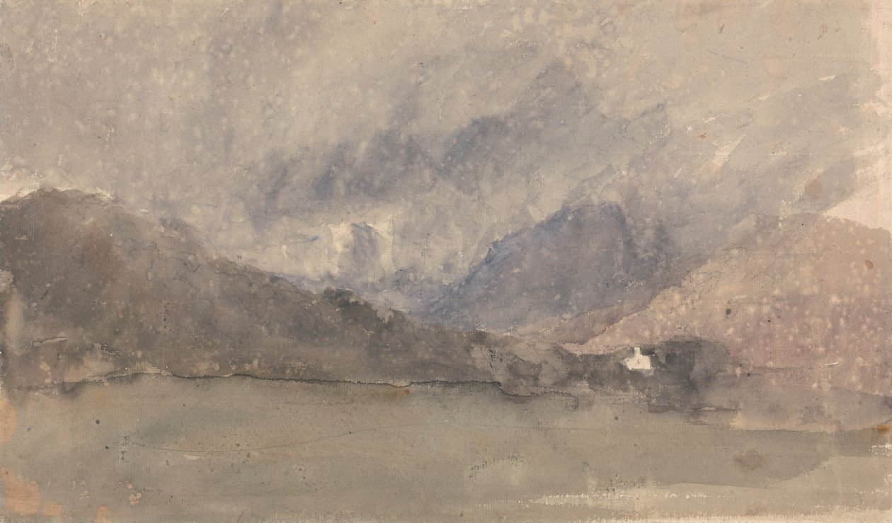 Capel Curig, Caernarvonshire, Wales tekijältä David Cox