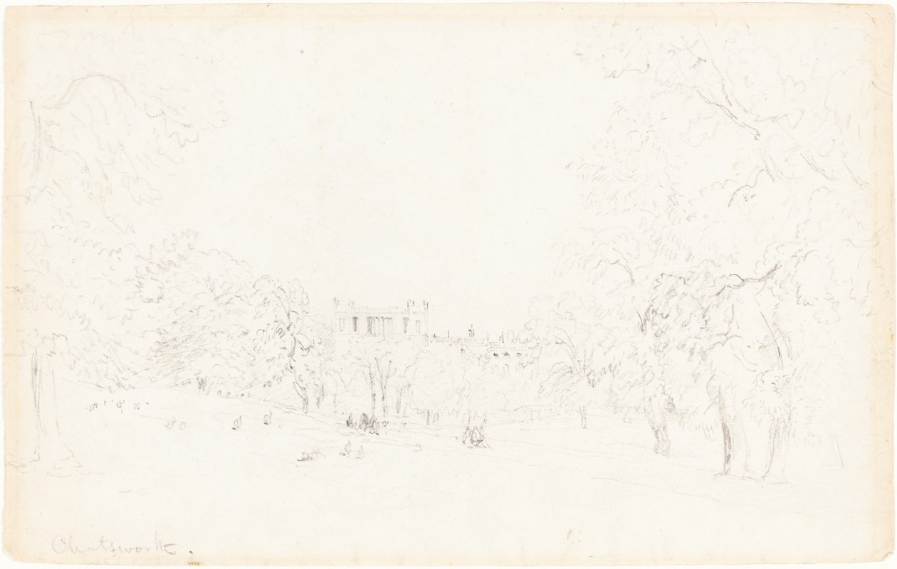 Chatsworth [recto] tekijältä David Cox