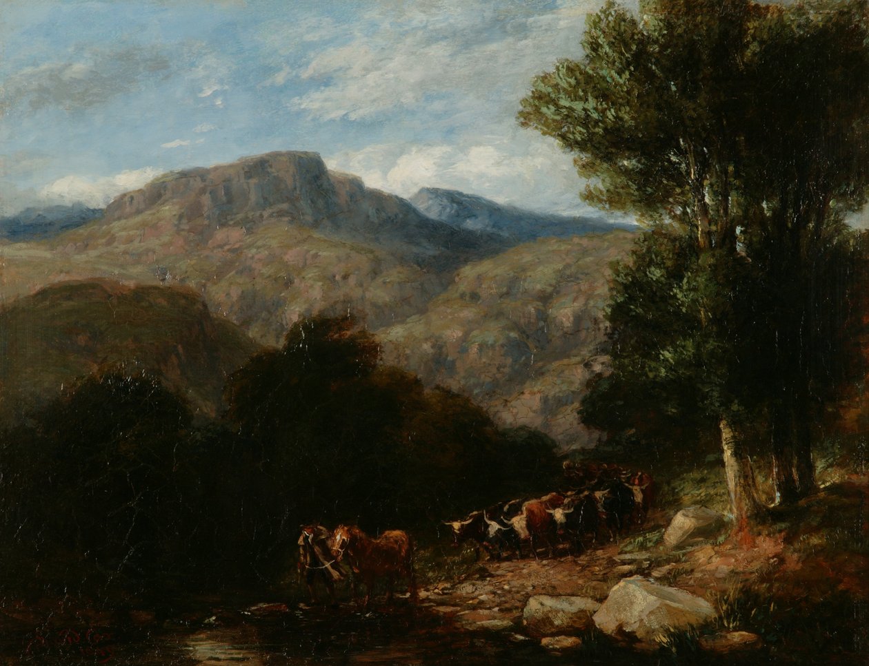 Fordin ylittäminen tekijältä David Cox