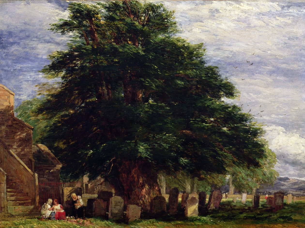 Darley Churchyard tekijältä David Cox