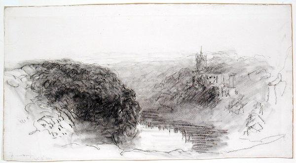Knaresborough (hiili paperilla) tekijältä David Cox
