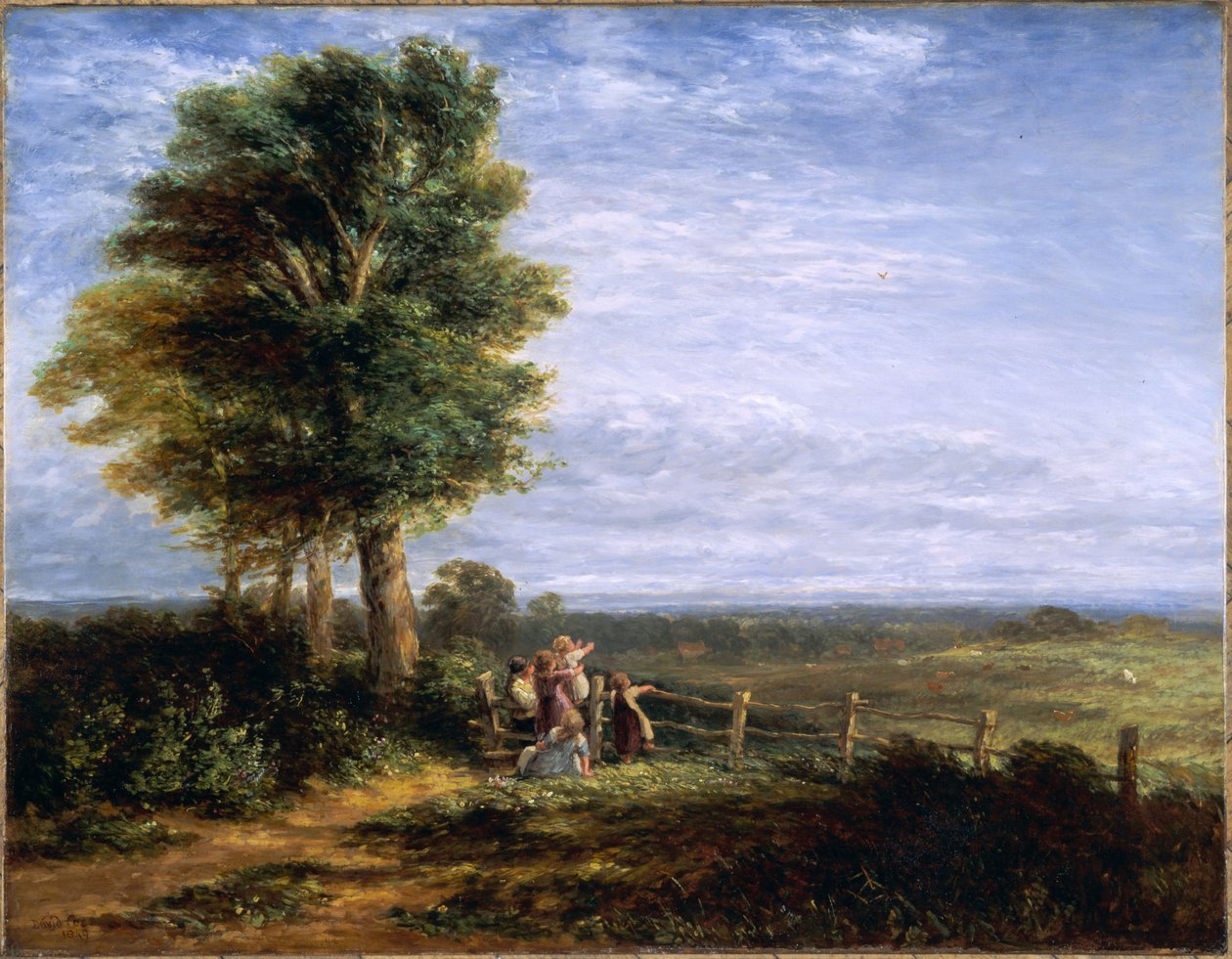 Skylark, 1849 tekijältä David Cox