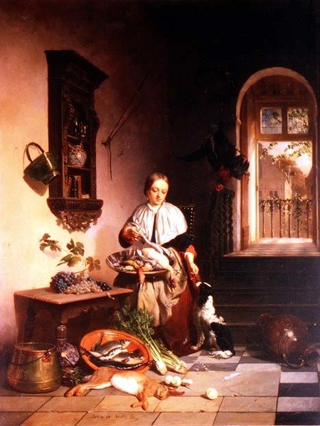 Keittiössä tekijältä David Emil Joseph de Noter